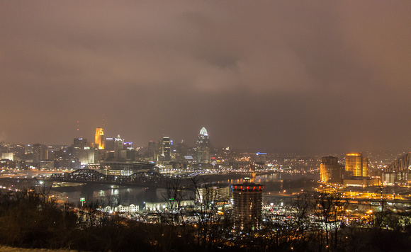 Cincinnati before sunrise