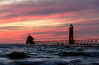 After glow Grand Haven Pier